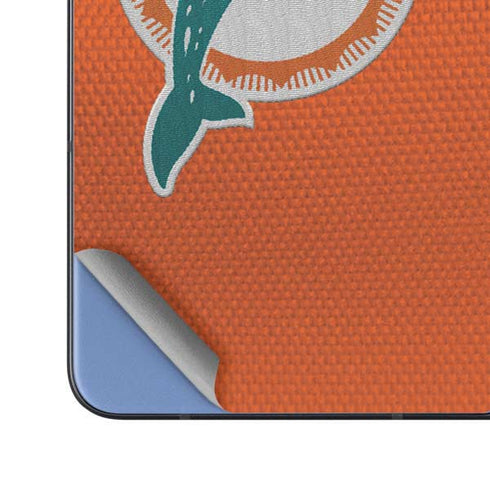 NFL Miami Dolphins Vintage Galaxy Z Fold5 5G Skin