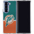 NFL Miami Dolphins Vintage Galaxy Z Fold6 Clear Case