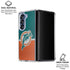 NFL Miami Dolphins Vintage Galaxy Z Fold6 Clear Case