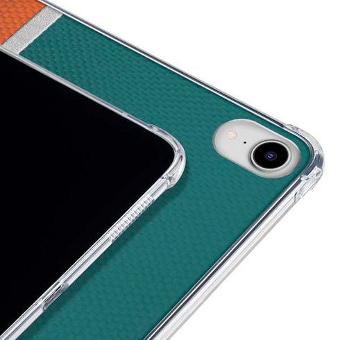 NFL Miami Dolphins Vintage iPad 11th Gen (2025) Clear Case