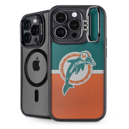 NFL Miami Dolphins Vintage iPhone 13 Pro Max Kickstand Case