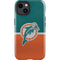 NFL Miami Dolphins Vintage iPhone 15 Impact Case