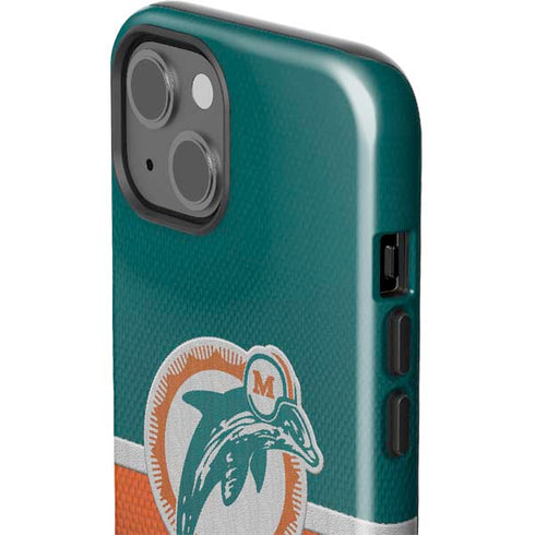 NFL Miami Dolphins Vintage iPhone 15 Impact Case