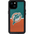 NFL Miami Dolphins Vintage iPhone 15 Plus Waterproof Case