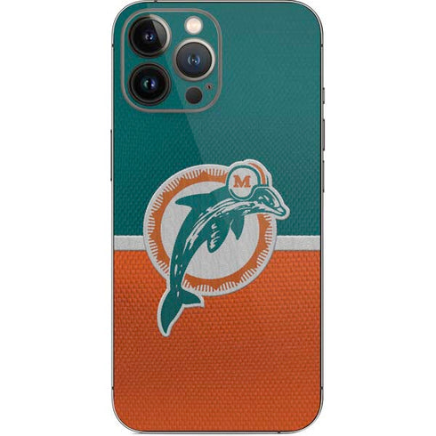 NFL Miami Dolphins Vintage iPhone 15 Pro Max Skin