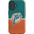 NFL Miami Dolphins Vintage iPhone 16 Impact Case