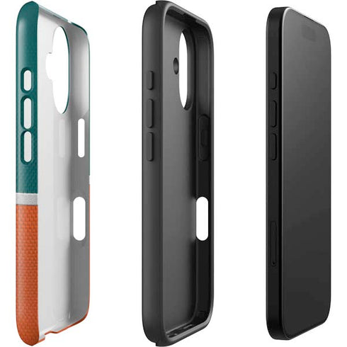 NFL Miami Dolphins Vintage iPhone 16 Impact Case