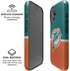 NFL Miami Dolphins Vintage iPhone 16 Magsafe Impact Case