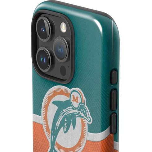 NFL Miami Dolphins Vintage iPhone 16 Pro Impact Case