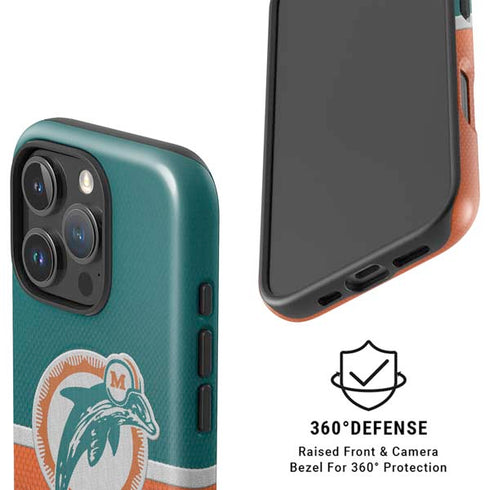 NFL Miami Dolphins Vintage iPhone 16 Pro Magsafe Impact Case