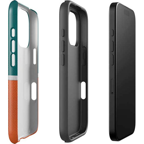 NFL Miami Dolphins Vintage iPhone 16 Pro Max Impact Case