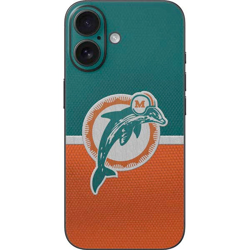 NFL Miami Dolphins Vintage iPhone 16 Skin