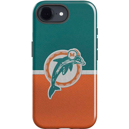 NFL Miami Dolphins Vintage iPhone 16e Impact Case