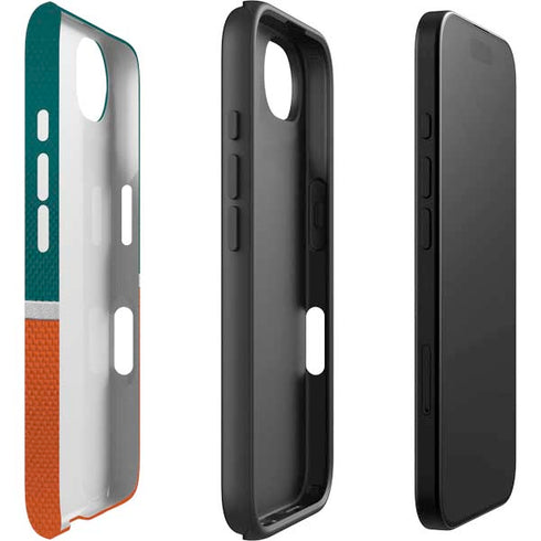 NFL Miami Dolphins Vintage iPhone 16e Impact Case