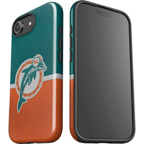 NFL Miami Dolphins Vintage iPhone 16e Impact Case
