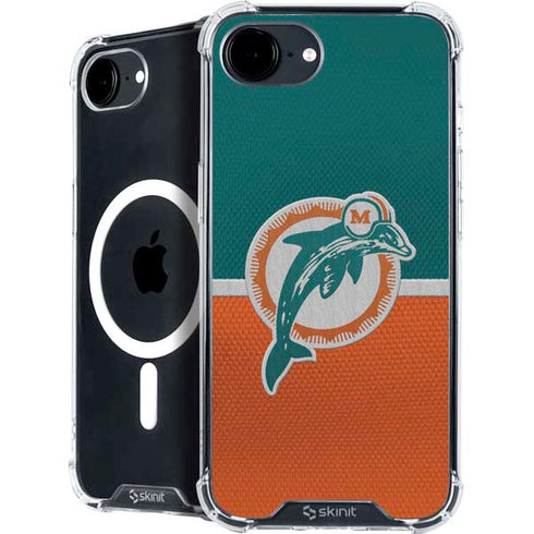 NFL Miami Dolphins Vintage iPhone 16e MagSafe Case