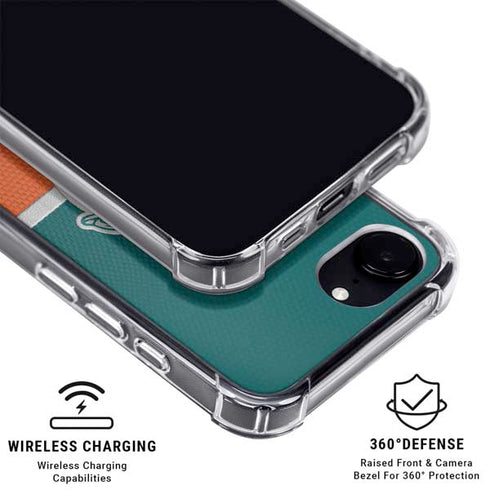 NFL Miami Dolphins Vintage iPhone 16e MagSafe Case