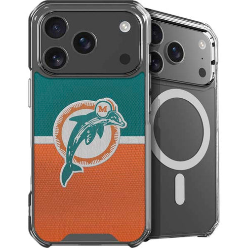 NFL Miami Dolphins Vintage iPhone 18 Pro MagSafe Case
