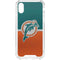 NFL Miami Dolphins Vintage iPhone XS Clear Case