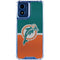 NFL Miami Dolphins Vintage Moto G 5G (2024) Clear Case
