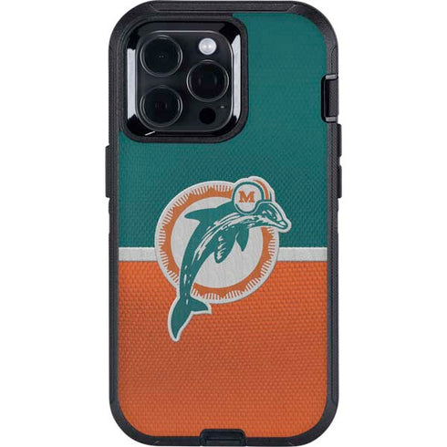 NFL Miami Dolphins Vintage Otterbox Defender iPhone Skin