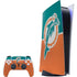 NFL Miami Dolphins Vintage PlayStation PS5 Skins