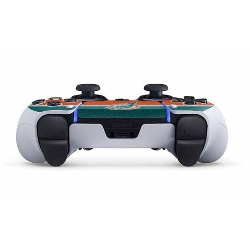 NFL Miami Dolphins Vintage PS5 DualSense Edge Pro Controller Skin