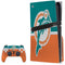 NFL Miami Dolphins Vintage PS5 Pro Disk Bundle Skin