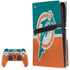 NFL Miami Dolphins Vintage PS5 Pro Disk Bundle Skin