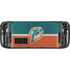 NFL Miami Dolphins Vintage Steam Deck Handheld Gaming Computer OLED Skin