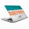 NFL Miami Dolphins White Striped HP Elitebook Skin