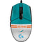 NFL Miami Dolphins White Striped G203 Prodigy RGB Wired Gaming Mouse Skin