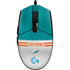 NFL Miami Dolphins White Striped G203 Prodigy RGB Wired Gaming Mouse Skin