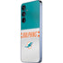 NFL Miami Dolphins White Striped Galaxy A36 5G Skin
