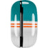 NFL Miami Dolphins White Striped Galaxy Buds Live Skin