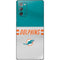 NFL Miami Dolphins White Striped Galaxy Note20 5G Skin