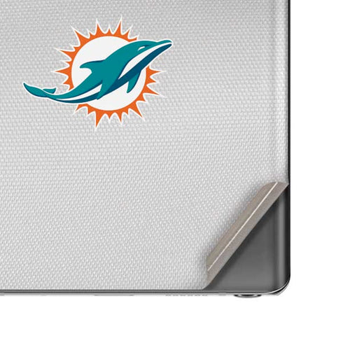 NFL Miami Dolphins White Striped Galaxy Note20 5G Skin
