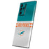 NFL Miami Dolphins White Striped Galaxy Note20 Ultra 5G Skin
