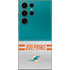 NFL Miami Dolphins White Striped Galaxy Skins