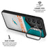 NFL Miami Dolphins White Striped Galaxy S24 Kickstand Case