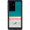 NFL Miami Dolphins White Striped Galaxy S24 Ultra Waterproof Case