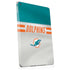 NFL Miami Dolphins White Striped Apple iPad Skin