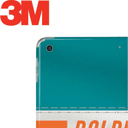 NFL Miami Dolphins White Striped Apple iPad Skin