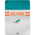NFL Miami Dolphins White Striped Apple iPad Air Skin