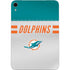 NFL Miami Dolphins White Striped Apple iPad Mini Skin