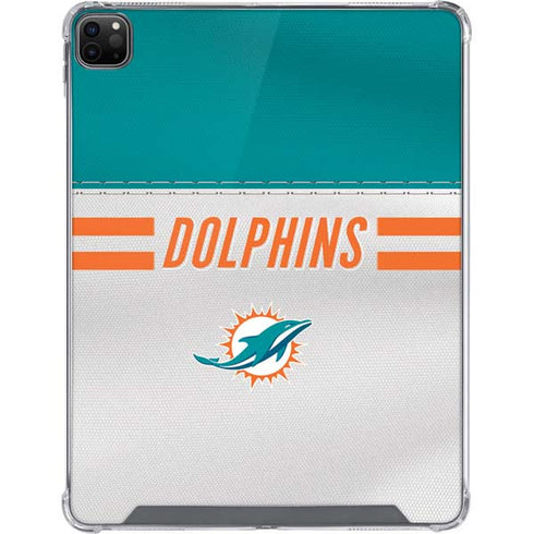 NFL Miami Dolphins White Striped iPad Cases