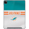 NFL Miami Dolphins White Striped iPad Cases