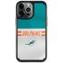 NFL Miami Dolphins White Striped iPhone Cases