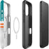 NFL Miami Dolphins White Striped iPhone 16 Magsafe Impact Case