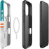 NFL Miami Dolphins White Striped iPhone 16 Pro Magsafe Impact Case